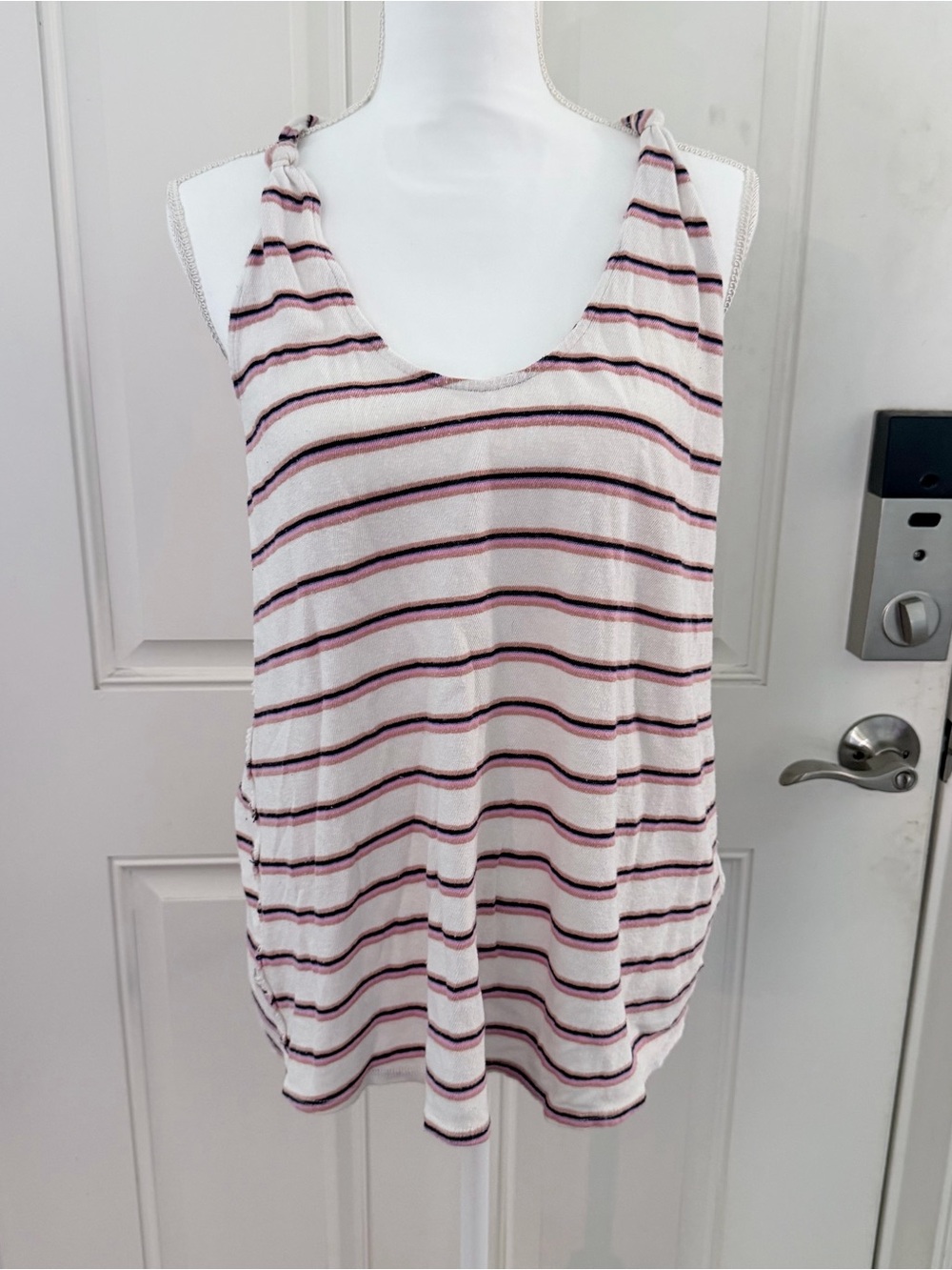 We The Free Lost at Sea Striped Twist Tank L | Multicolor